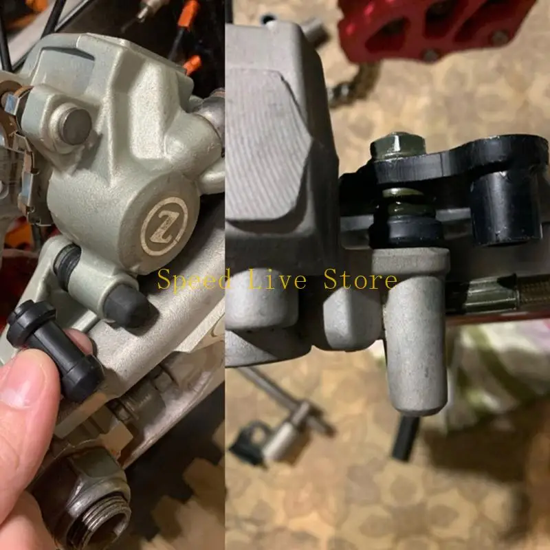 547C Motorcycle Scooter Bike Disc Brake Upper Bracket Caliper Dust Cover Sleeve - Image 3