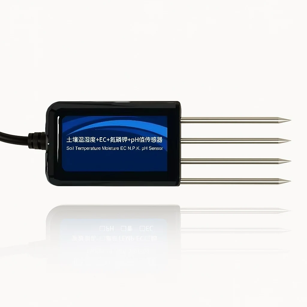 

7 In 1 IoT LORA LORAWAN RS485 Modbus Soil Agriculture Tester NPK Conductivity Temperature EC PH Soil Moisture Sensor