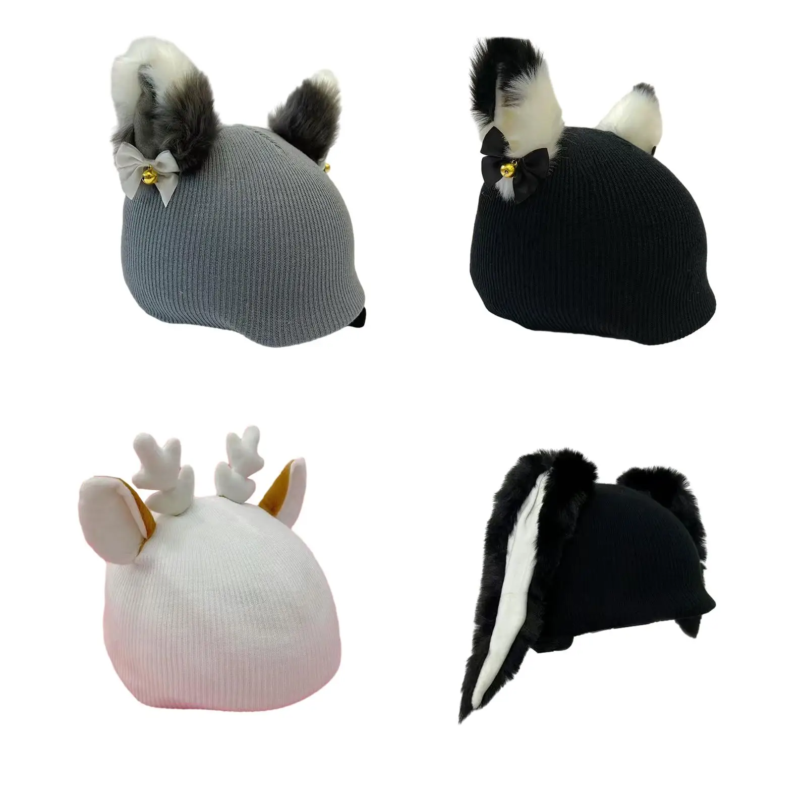 Ski Helmet Cover Skiing Helmet Covers Protective for Women Men Elastic Funny