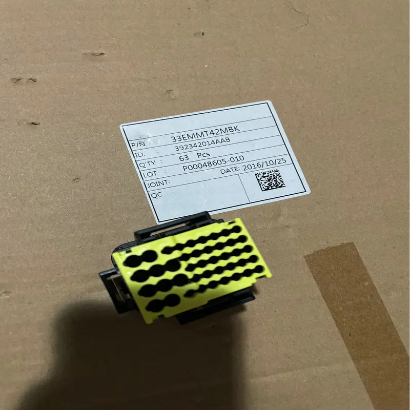2set Hulian original connector 33EMMT42MBK 392342014AAB 42P male 936429-2 with terminal