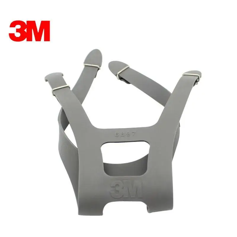 3M 6897 Headband 6700/6800/6900 respirator mask replace Strap Four fixed firm durable rubber Headband