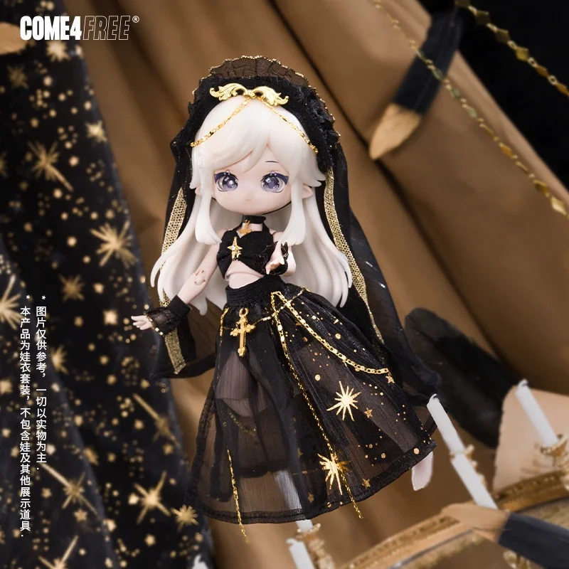 

Come4free 1/12 Point Bjd Mjd C4f Новая кукольная одежда Милый древний стиль Современный стиль для ноября