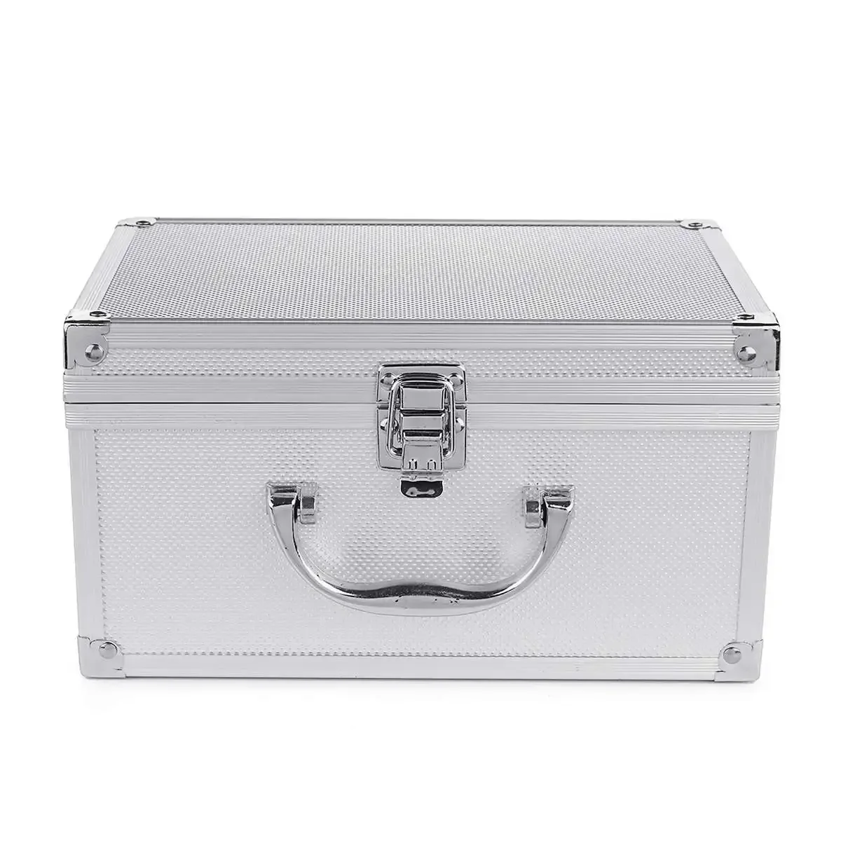 Portable Aluminum Tool Box With Sponge Large Safety Equipment Toolbox Instrument Box Storage Case Suitcase Impact Resistant Case