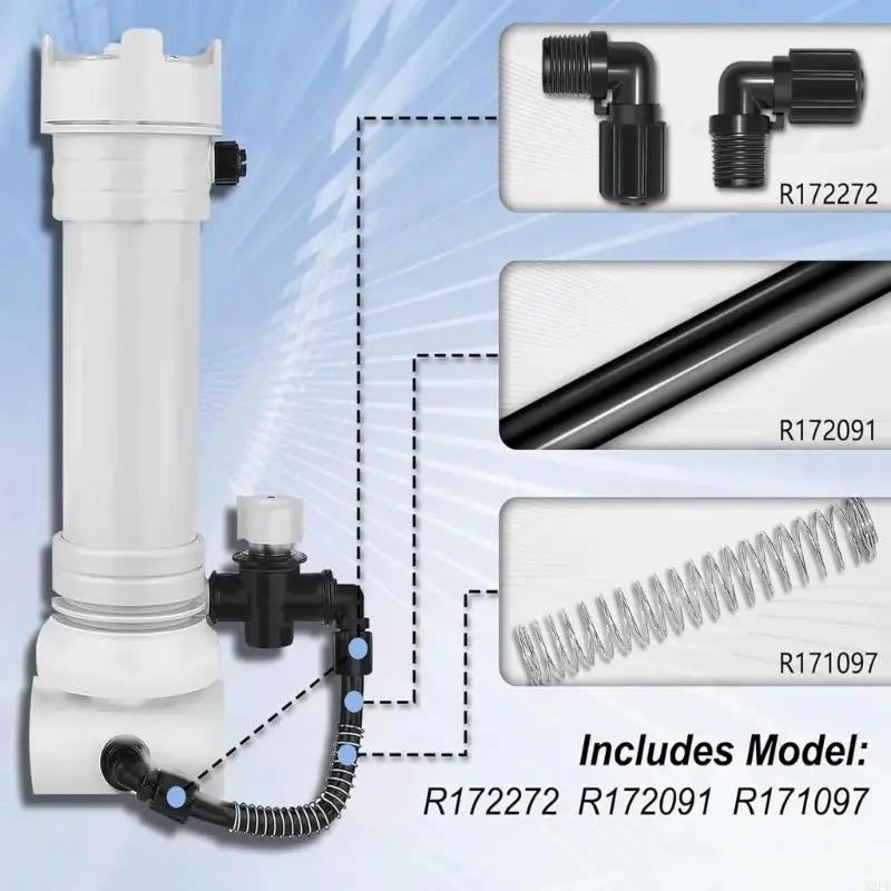 2025 جديد شامل للجزء الكلورات جزء المسبح جزء من 320 322 لإعداد سريع وتعزيز الكفاءة