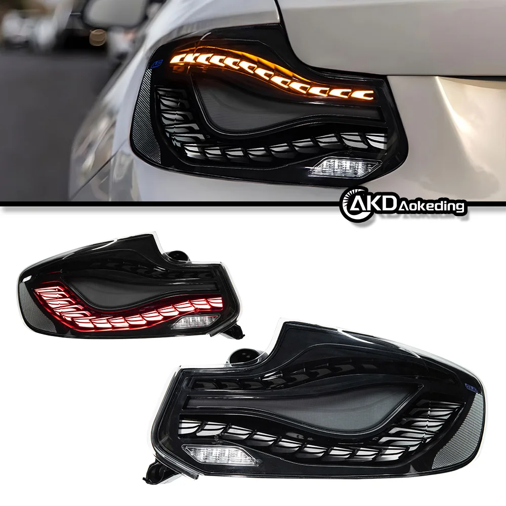 

For BMW 2 series F22 tail light assembly F23 F87 venom white dragon scale tail light LED running water steering brake light