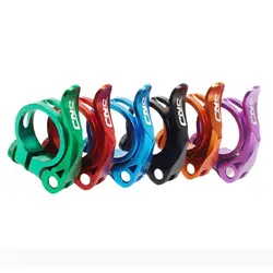 31.8mm/34.9mm Aluminum Alloy Fixed Gear Bike Seat Post Clamp Quick Release Clamp Aluminum Seat Tube Bicycle Seat Clamp
