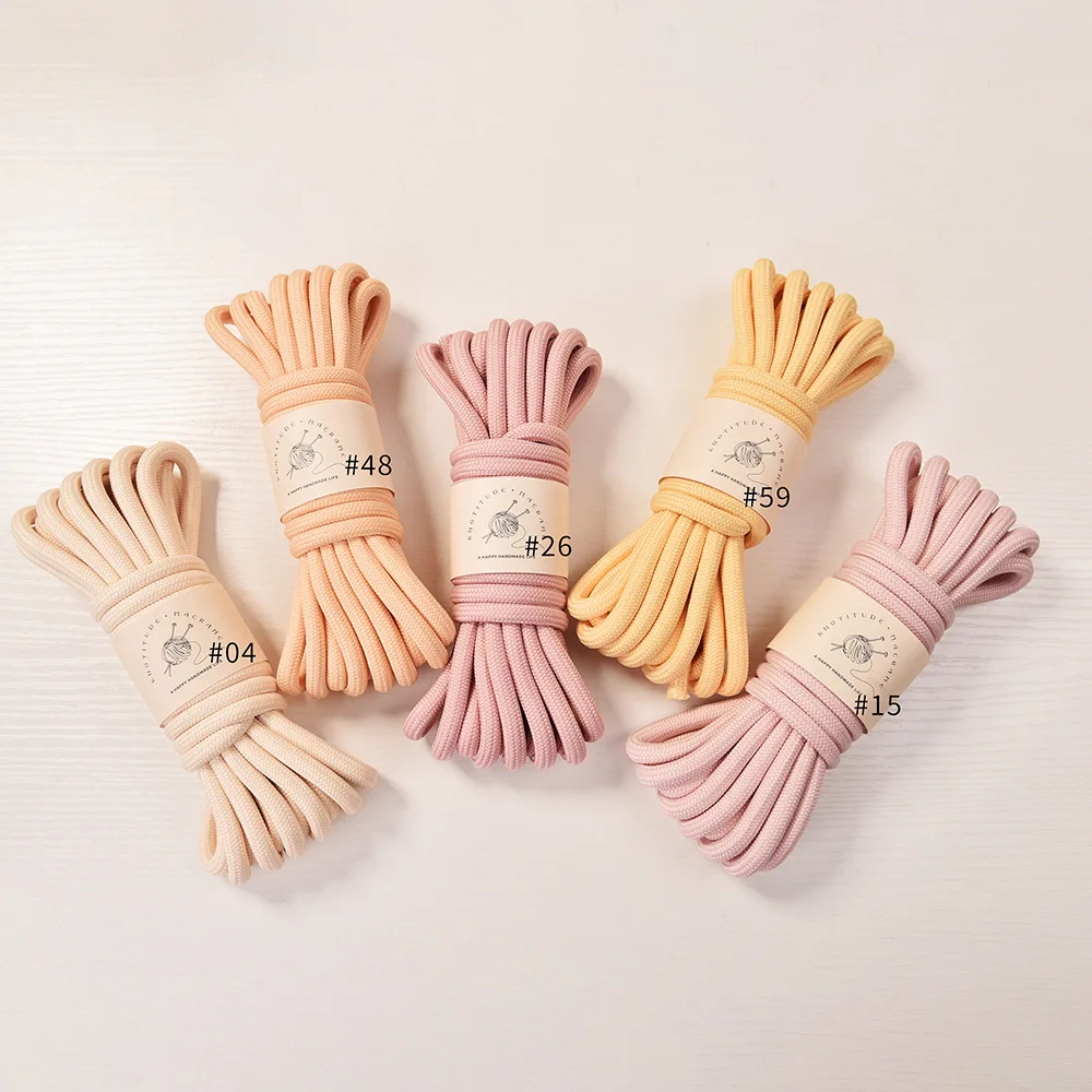 8MM Polyester Braid Cord 10 meters Pet Leash Making Rope Outdoor Use Mobile Phone Lanyard Super Value Bestseller Sewing DIY Acco