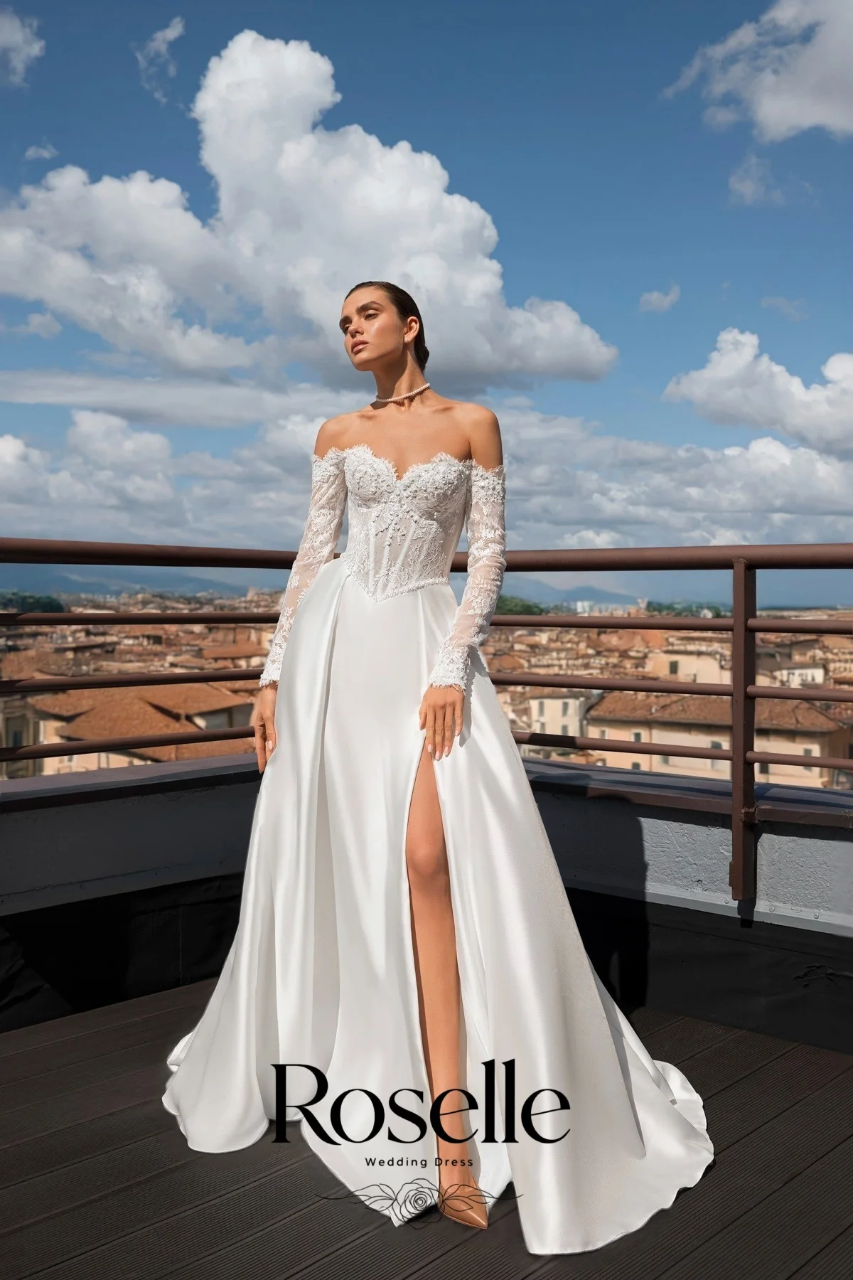ROSELLE Koronkowa Suknia Ślubn – Wedding Qw recenzja i cena
