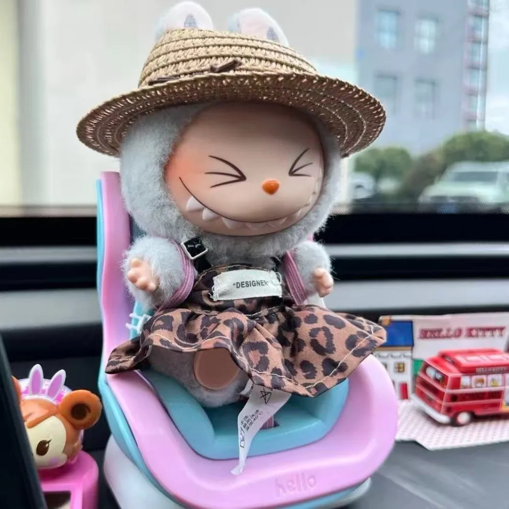 Mini Pluche Pop Kleding Outfit Accessoires Voor Korea Kpop Exo Labubu V1 V2 Idool Poppen Pit strip klimmen pak Kleding Gift