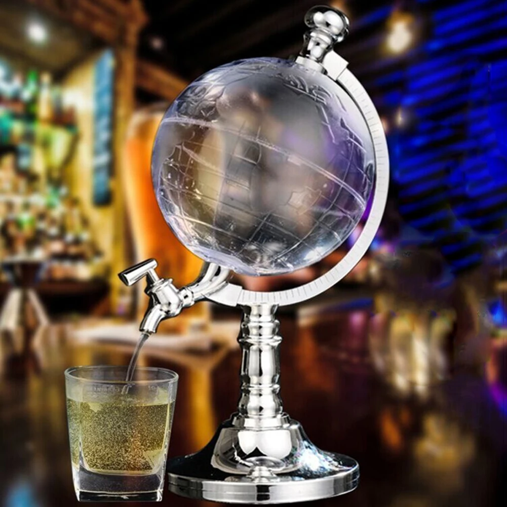 

Creative Globe Whiskey Decanters Wine Beer Liquor Dispenser Bar Liquor Dispenser Beer Beverage Water Dispenser Party Bar Gift