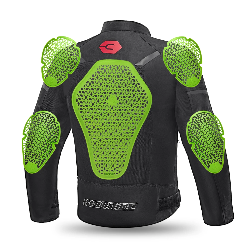 CE Certification Motorcycle Jackets Built-in Protector Motorbike Protective Gear Motocross Back Protector Shoulder Elbow Pads