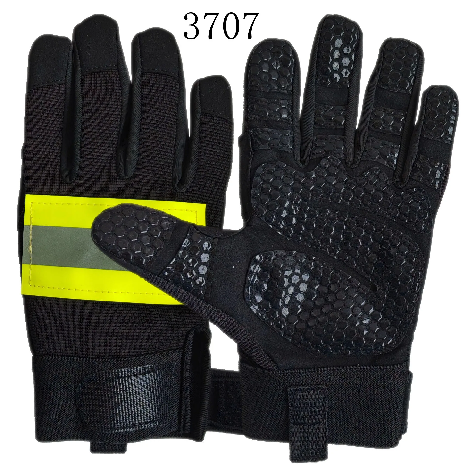 Firefighter Training Gloves Rescue Anti Stab Wear-resistant Outdoor Sports Climbing Rope Fitness Dumbbell Competition