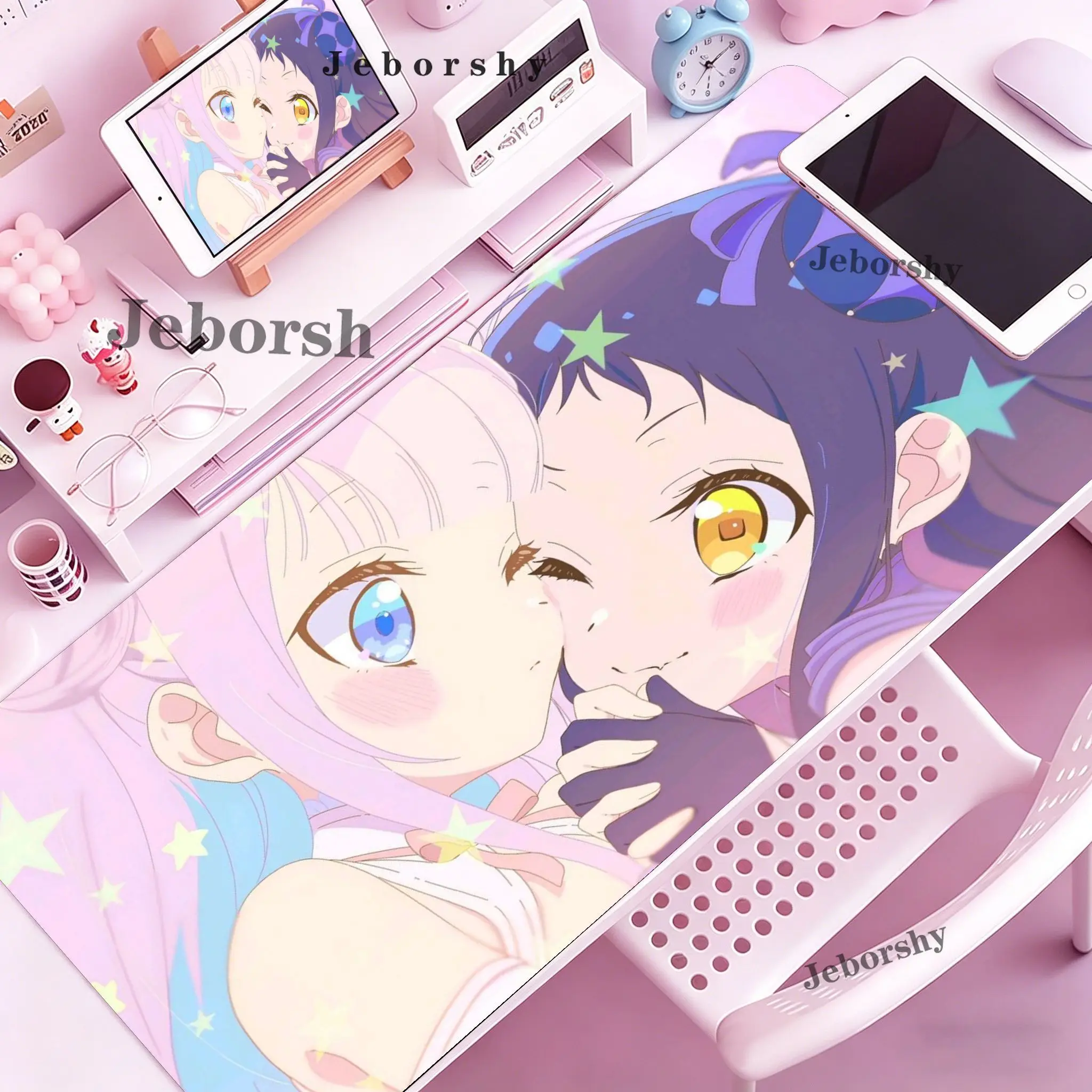 The Magical Girl and the Evil Lieutenant Used to Be Archenemies Computer Gaming accessories Keyboard Desktop Decorate Mat
