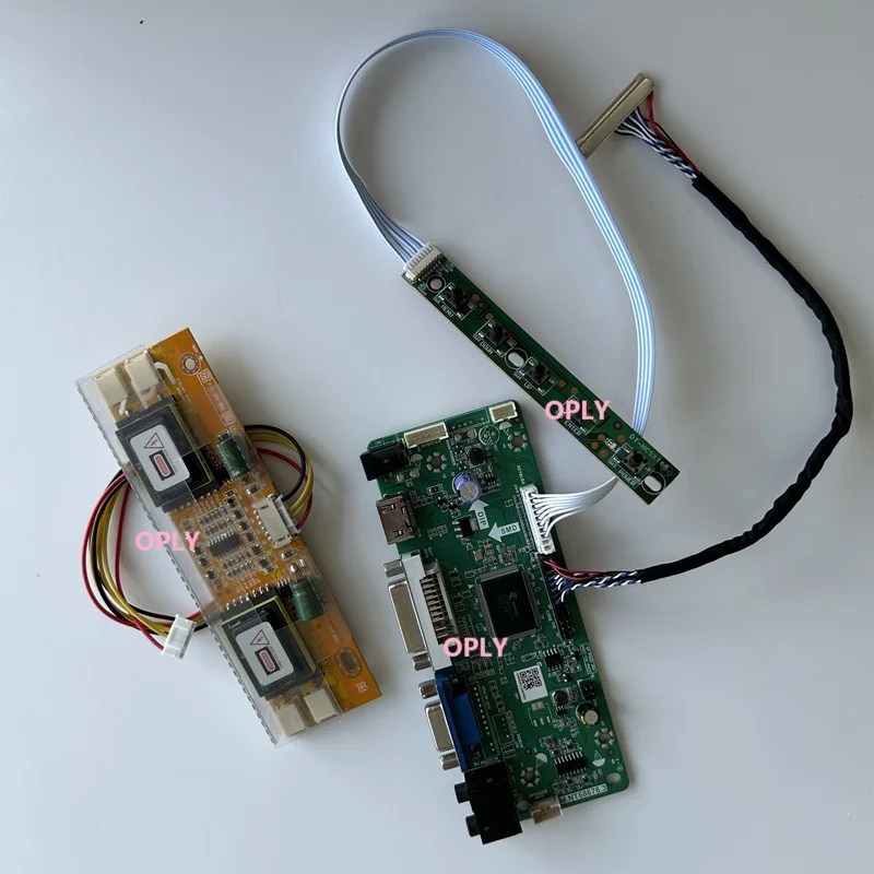 

Controller board for CLAA201WA04 CLAA201WA04A 1680X1050 LCD panel screen monitor DIY 20.1" display HDMI-compatible VGA DVI