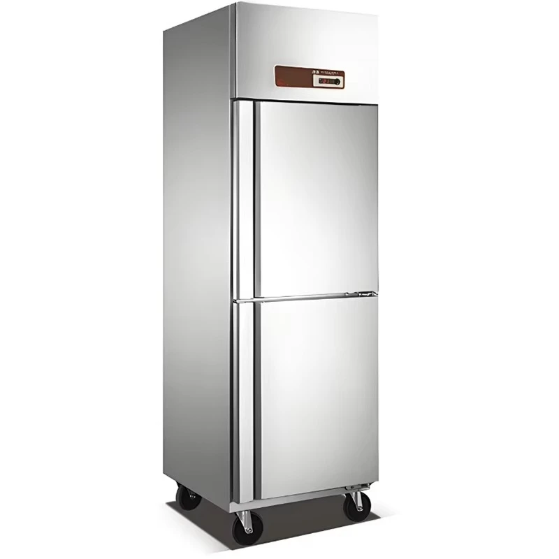 4 Doors Commercial Stainless Steel Upright Refrigerator Kitchen Electric Cold Storage Cabinet