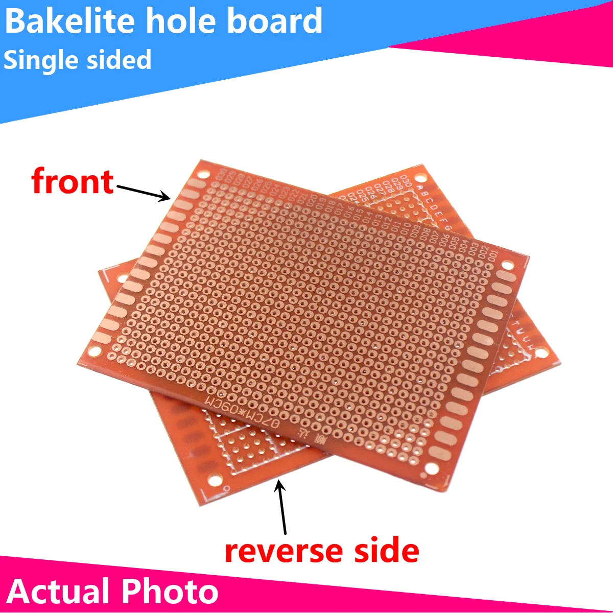 

10Pcs PCB Prototype Board 5x7 7x9 9x15 10x15 12x18 15x18 cm Circuit Protoboard Universal DIY Matrix Single Row Continuous Hole S