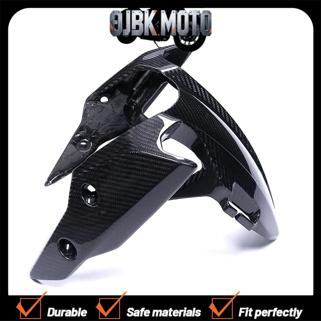 

For Ducati Hypermotard 950 2019 2020 2021 2022 2023 2024 2025 100% Carbon Fiber Front Fender Fairing Motorcycle Accessories