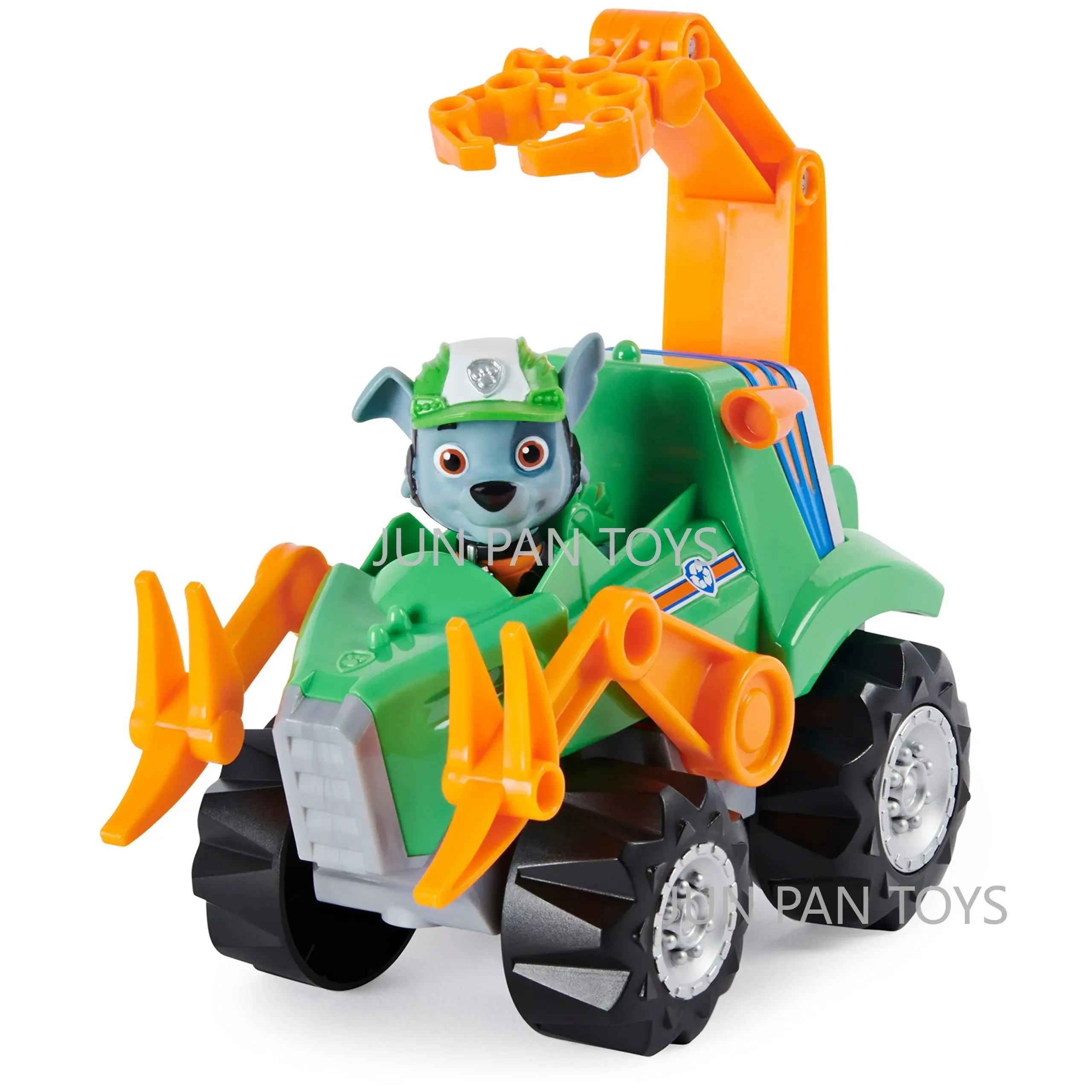 Original Paw Patrol Action Figure Toys Dino Rescue Deluxe Vehicle Chase Zuma Marshall macerie giocattoli da collezione per ragazzi regalo