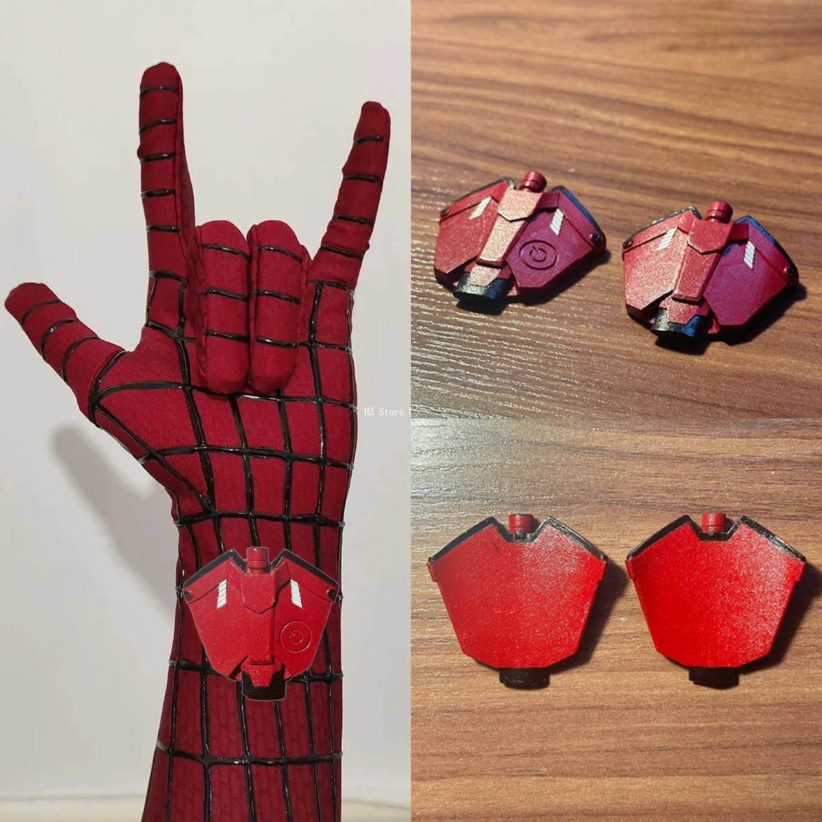 

Настраиваемая модель пусковой установки Amazing Spider 2, одна модель, 3D-печать, ручная роспись, модель шутера для героев, косплея