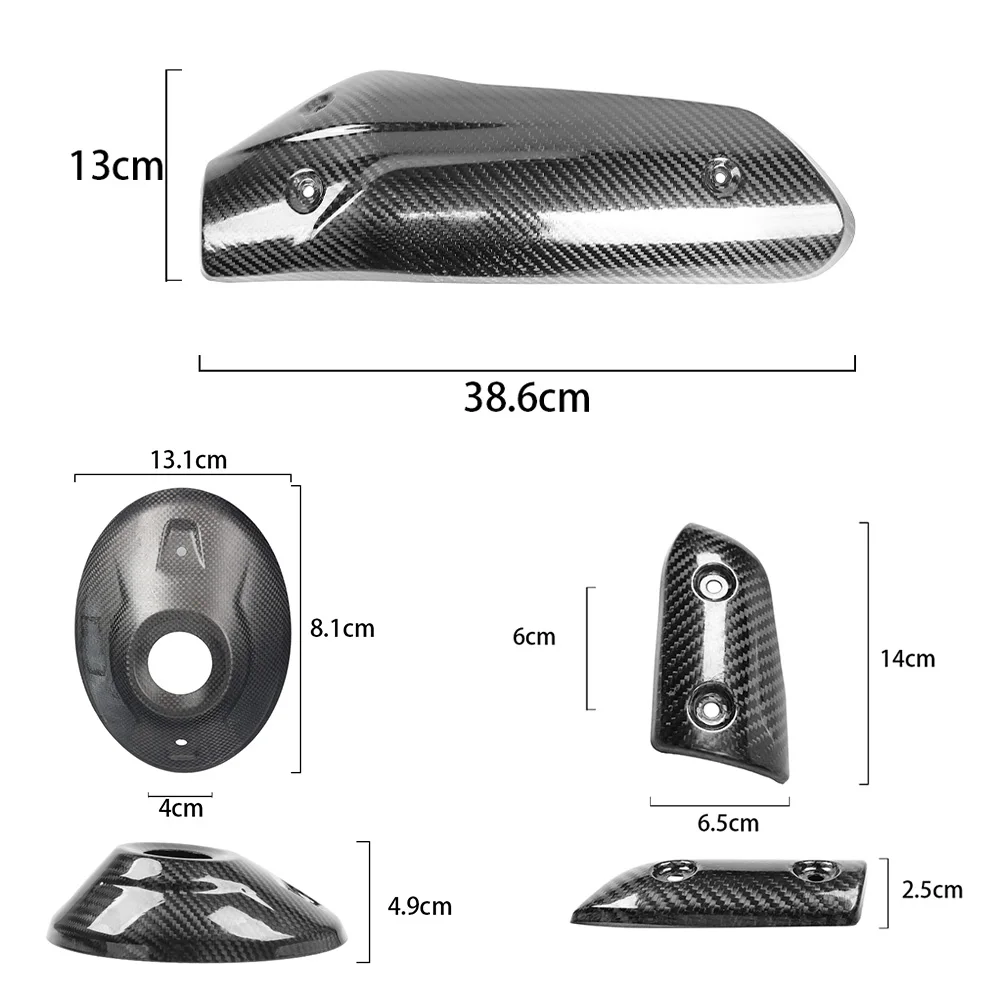 G310R Motorcycle Exhaust Heat Shield Protector Guard Cover For BMW G310R G310 R G 310R 2017-2022 2023 Exhuast Pipe Muffler Cover