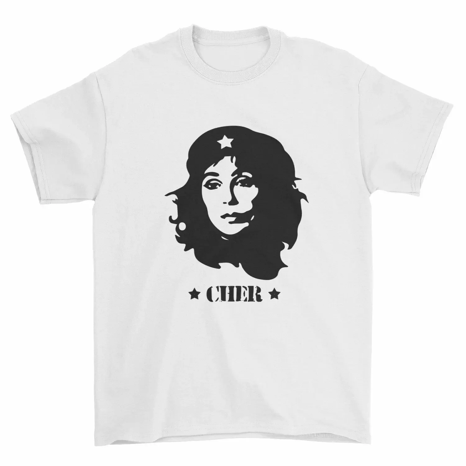Cher Guevara T Shirt Rebel Leader Famous Singer Cuba Mashup long or short sleeves