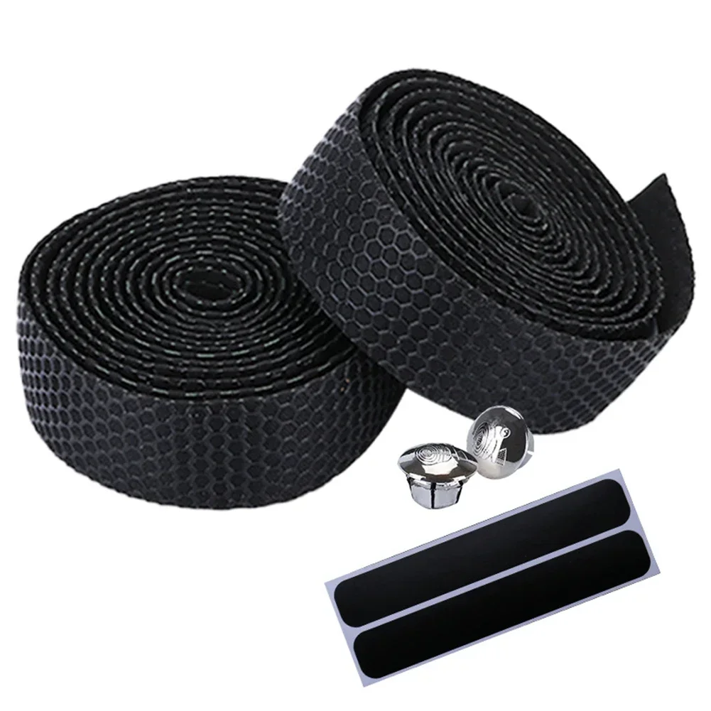 

Skid Proof Road Bike Handlebar Tape With Anti Slip Silicone Particles And Bar End Plugs For Optimal Grip And Comfort