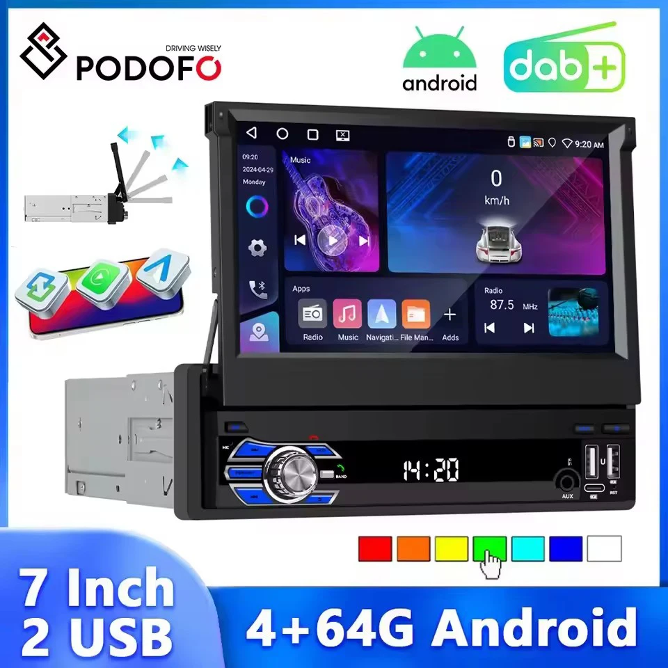 Podofo 1Din Android… - image