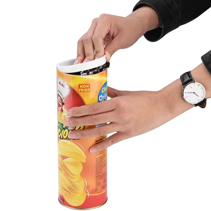 Kids Funny Pranks Chips Joke Speelgoed Chips Snake Lente Speelgoed Halloween Party Zelf Opblazende Scheet Whoopee Kussen Fool Game