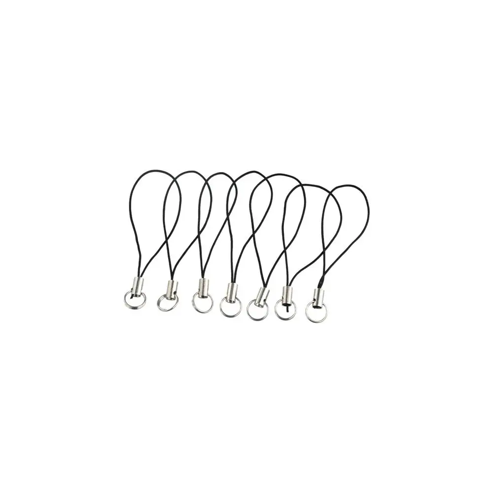 

Craft Mobile Straps Polyester Cord Key Ring Chain DIY Keyring Pendant Keychains Cord Lanyard Strap Cord Jump Ring Lanyard Rope
