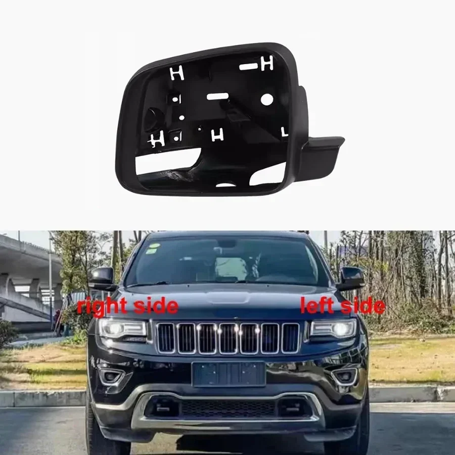 

Автомобильные аксессуары для Jeep Grand Cherokee 2014-2021, зеркальная рамка, боковые зеркала заднего вида, крышка корпуса