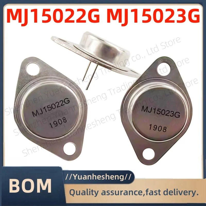 

5-10pcs=5paia Brand new and original MJ15022G MJ15023G MJ15022 MJ15023 TO-3 triodo alta potenza sigillato