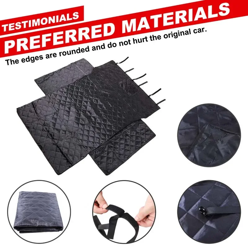 For Toyota Land Cruiser LC300 car pet mat Trunk Pet car mat Waterproof and scratch resistant car dog mat Pet supplies Accessorie