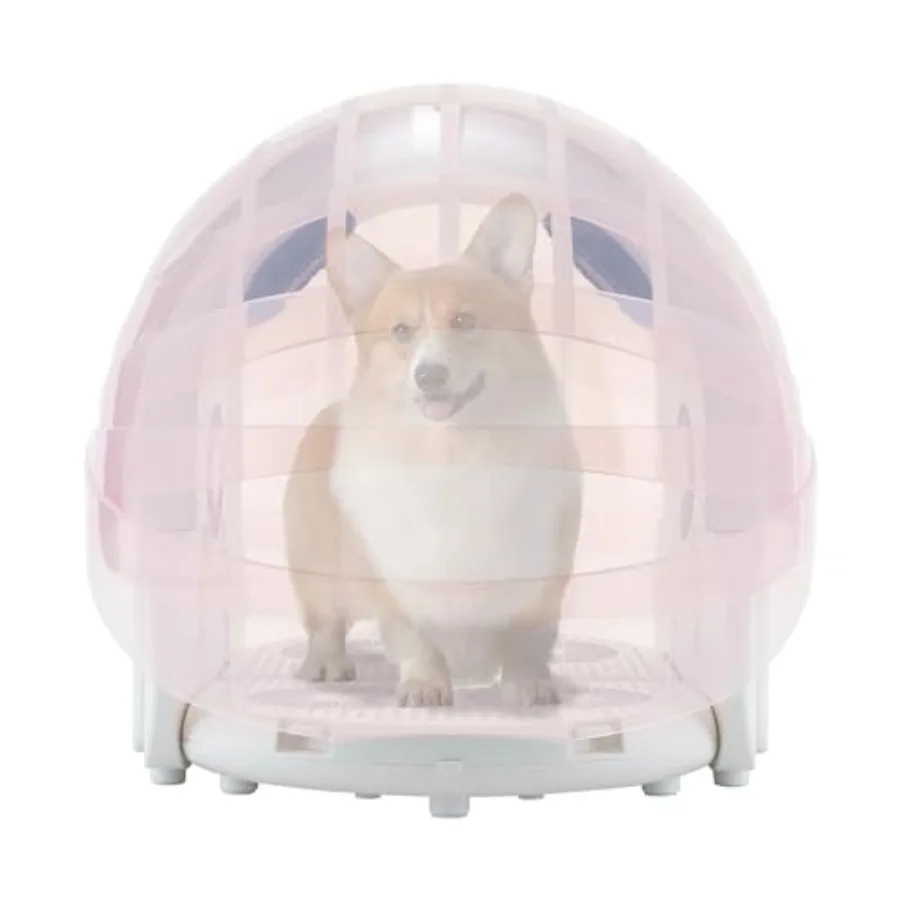 

Foldable Smart Pet Dryer Box with 8 Fan 4 Speed 360 Ultra Quiet Drying Machine for Cats Dogs Compact Design Lightweight ABS Pla