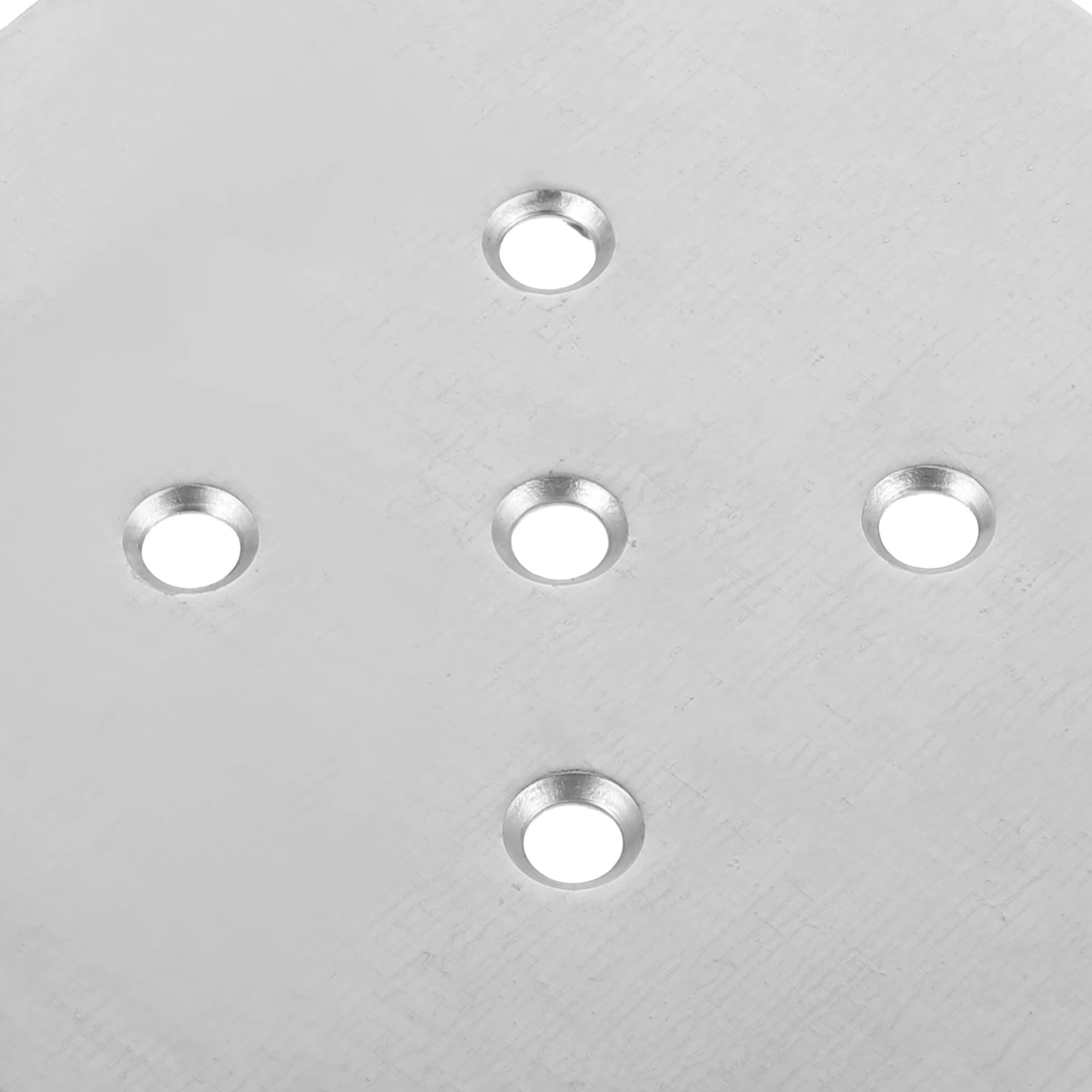 

8Pcs Flat Mounting Plate for Furniture Heavy Duty Zinc Coated Leg Attachment Plate 5 Hole Secure Connection Solution