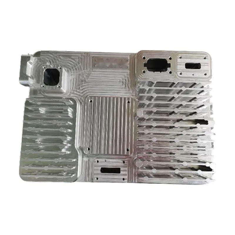 

New Parts-Energy Vehicle Controller Shell CNC Machined Aluminum Alloy 6061 Heat Treatment on the First Sample