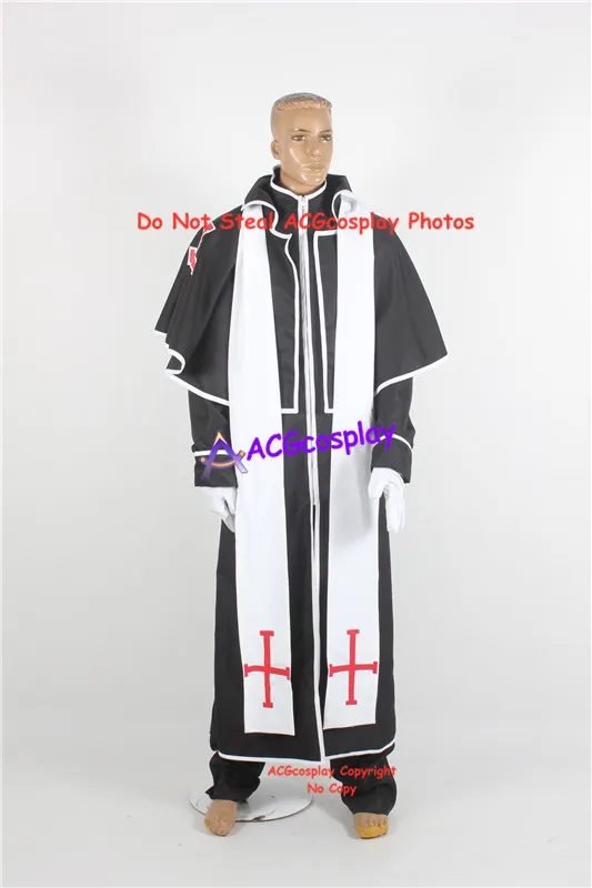 

Trinity Blood Abel Nightroad Cosplay Costume acgcosplay Include Gloves