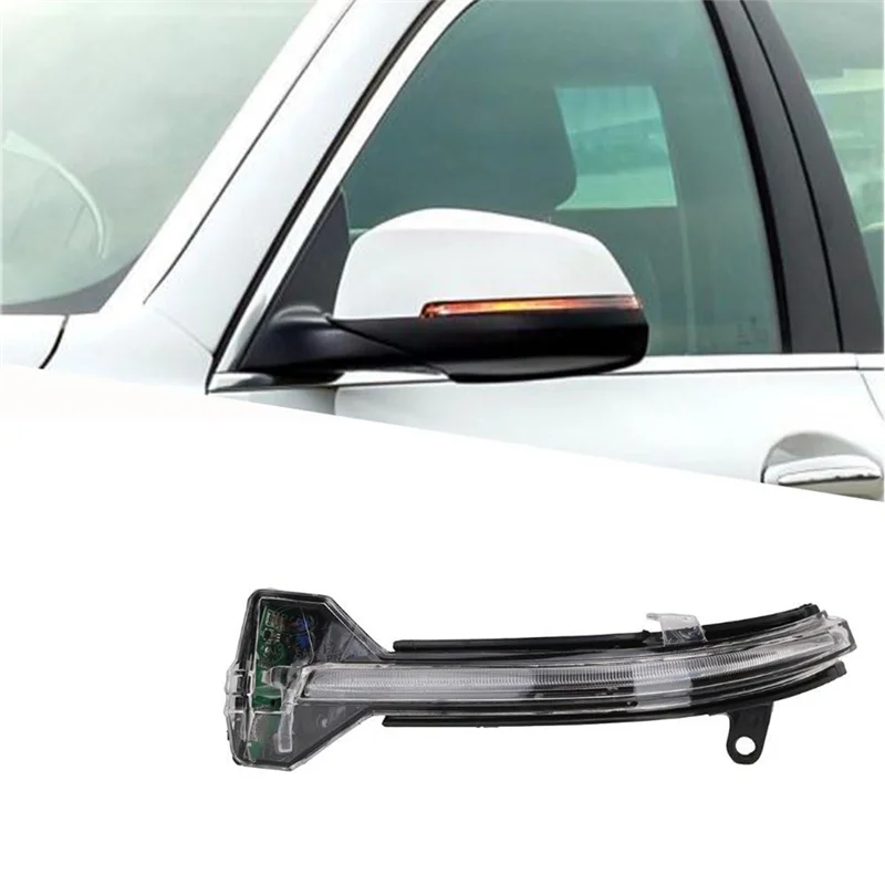 Car Side Rearview Mirror Turn Signal Light 63137308535 63137308536 for 5 6 7 Series F10 F11 F18 F07 F06 F12