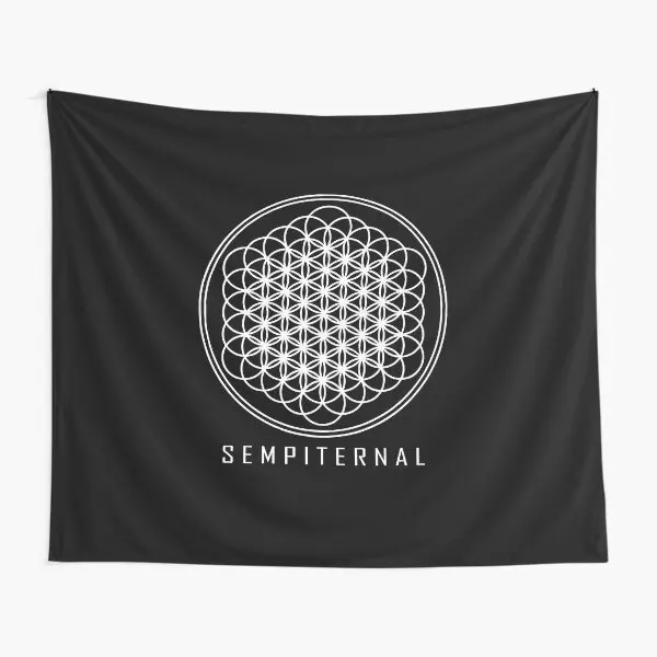 Bring Me สีขาว Sempiternal Tapestry Wall Decor ผ้าเช็ดตัว Travel ผ้าคลุมเตียงแขวน Living ผ้าห่ม Art พิมพ์ห้องสี