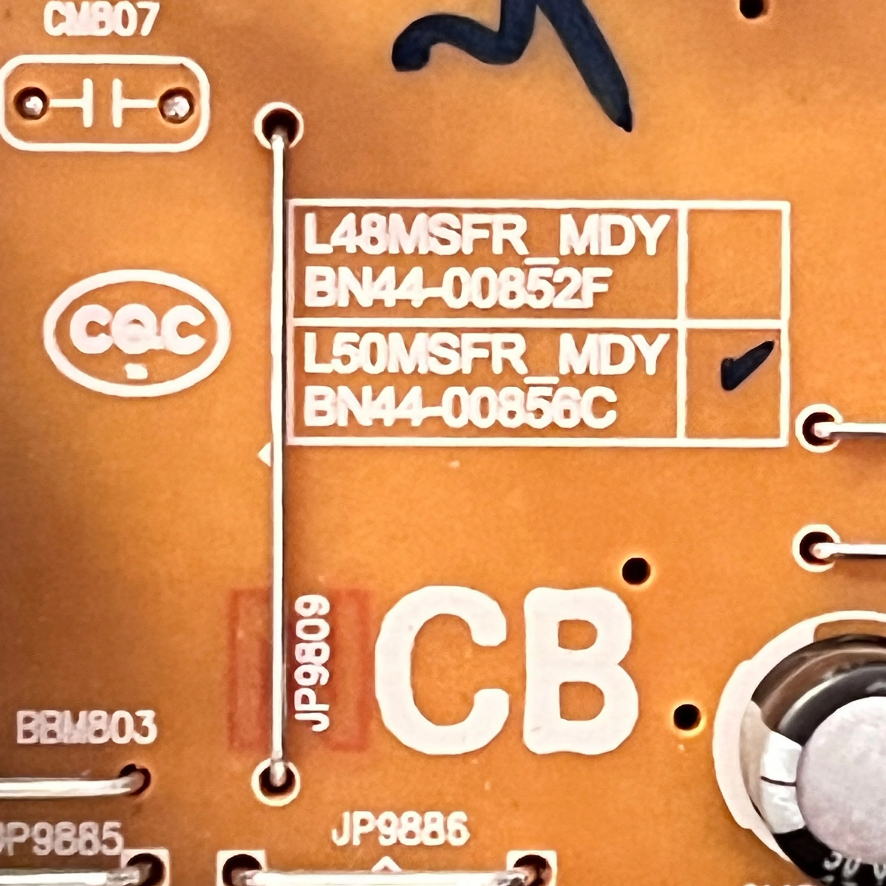 New Genuine Original TV Power Supply Board L50MSFR_MDY BN44-00856C Tested Normal And Suitable For LCD TV HG49AE570HJXXZ Tv Parts