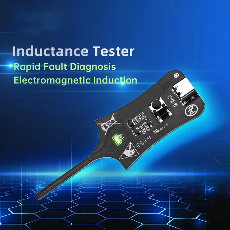 M11K-Quick Fault Detection Tool Motherboard Coil Tester Inductor Detector For PC Repair Electromagnetic Induction Check