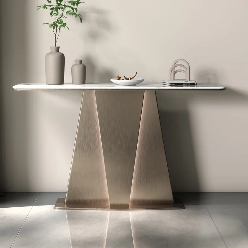 

Premium Luxury Console Table Modern Beauty Entrance Hall Living Room Console Table Trendy Design Wohnzimmer Tisch Home Furniture