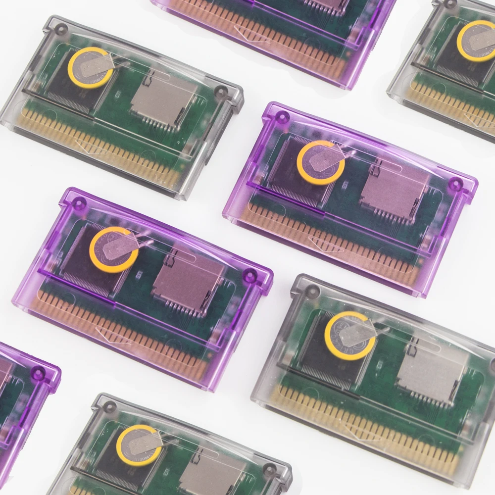 REMANK Flash GBA chariot V1.5 FLASHGBACART RTC GBA 100 + émulateur rétro 32 mo 1 M Super Flash NES avec GBA GBC GB NES Compatible DS