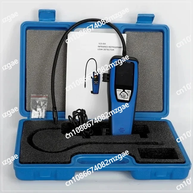 ILD200 Refrigerant Gas Halogen Semiconductor Leak Detector, High-Precision Portable Leak Detection Tool for HVAC Systems