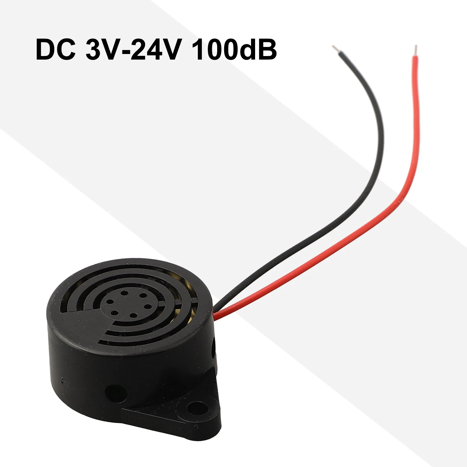 DC 12V 75dB Siren Beeper Buzzer Sound Warning Alarm Adapter Cable Slim Invisible For Car Truck Vehicle Reversing Reminders