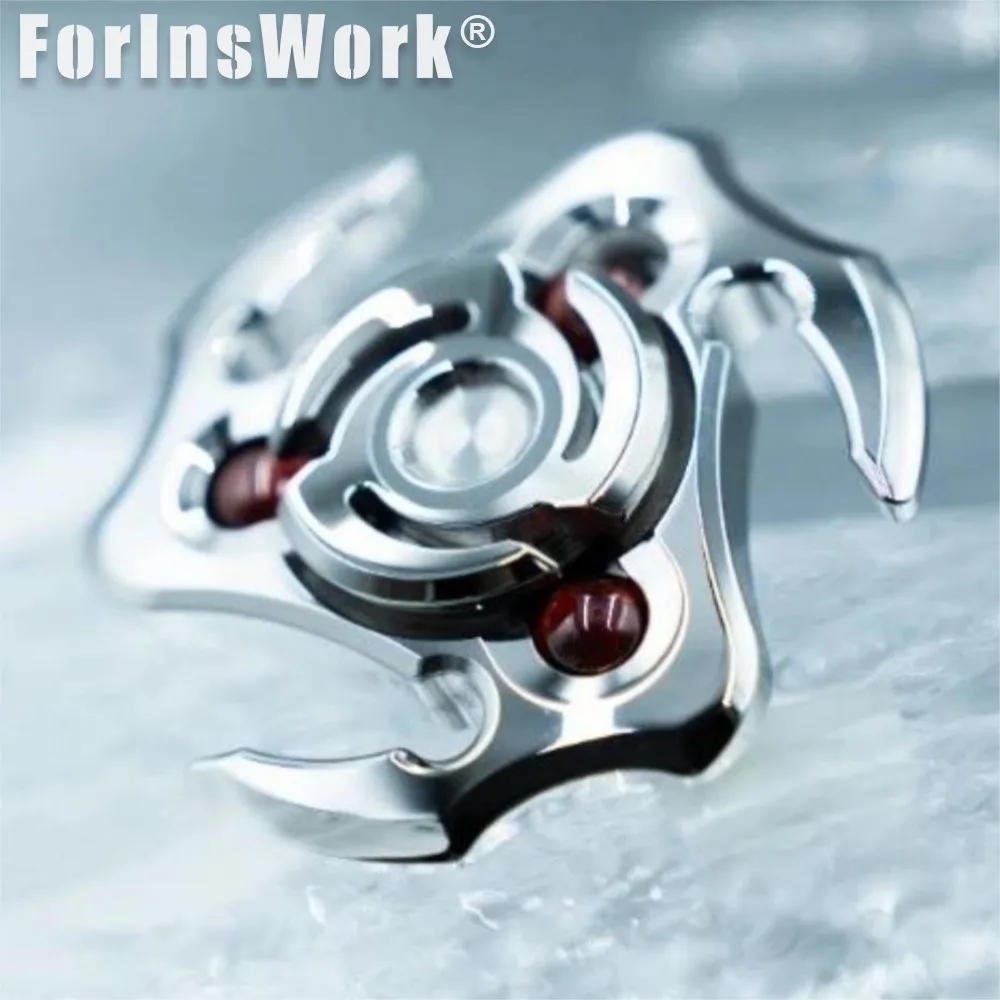 Mobius EDC lame d'ombre en acier inoxydable doigt gyroscope décompression jouet Fidgets jouets Fidget Spinners