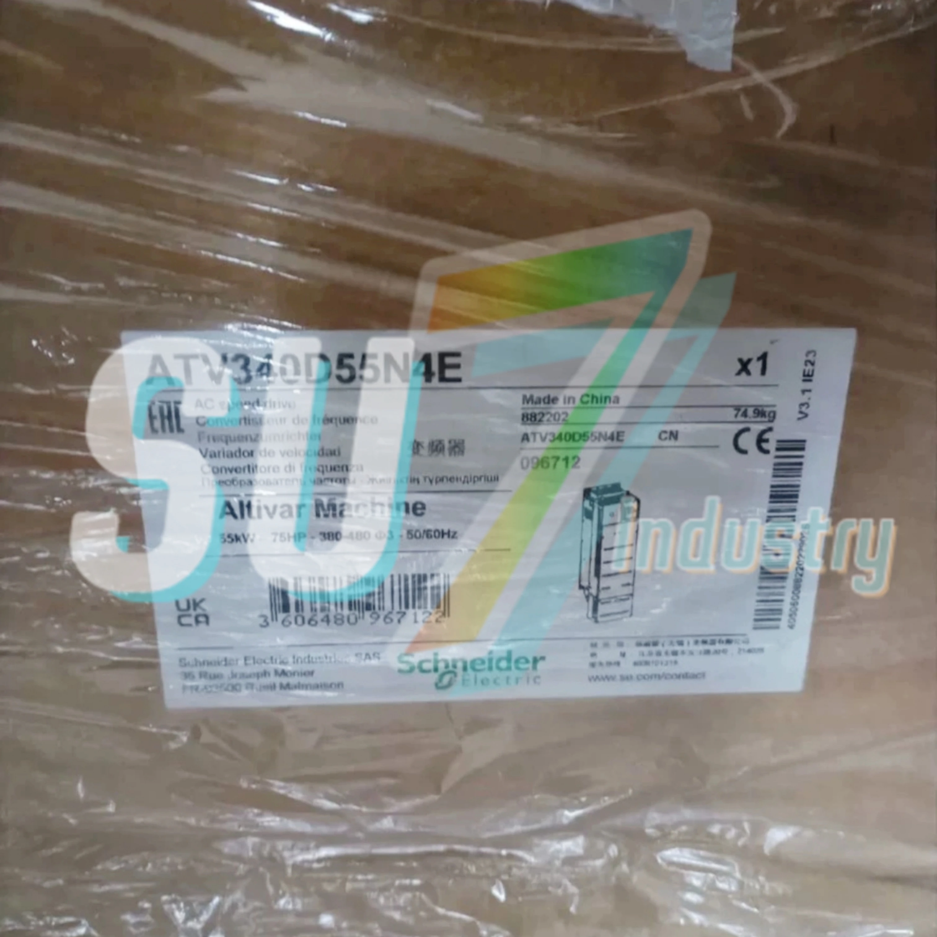 주파수 변환기 새로운 원본 ATV340D55N4E ATV340D75N4E