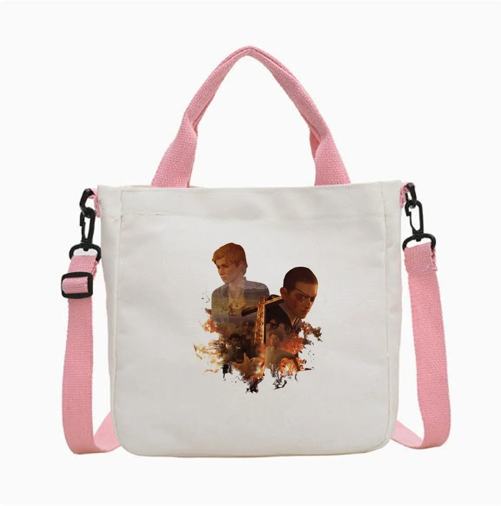 Life Is Strange tote bag grocery shopping reusable y2k canvas  woman