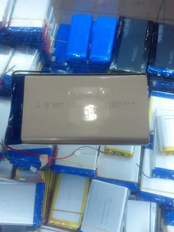 

New1166121 11000MAH 3.7V Polymer Battery MP4 Mobile Power Large Capacity Tablet PC Rechargeable Li-ion CellA Good