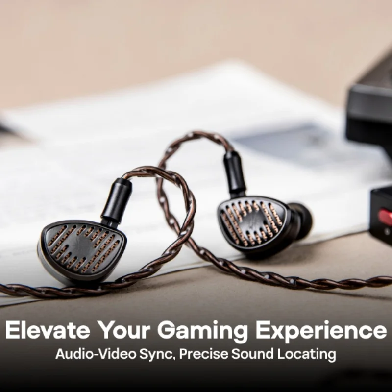 Pre-order Kiwi Ears Septet 1DD+4BA+1 Planar+1 PZT Quadbrid IEM Earphone Wired Earbuds with  Engaging and Balanced Tonal Balance