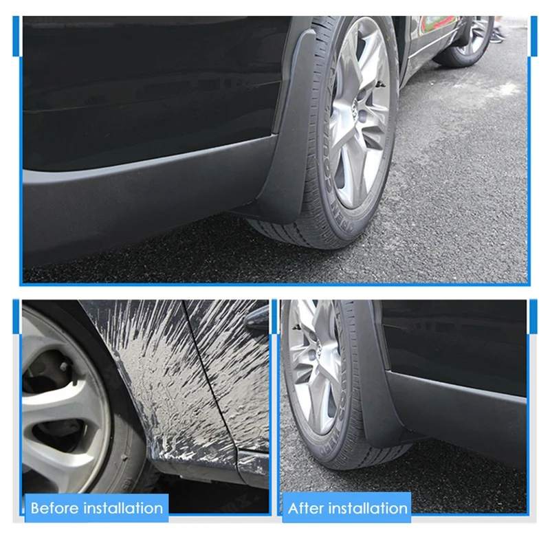 Fender Protect The Car Mud Flaps Set Car Mud Flap Front Rear Mudguard Splash Guards For Subaru Legacy 2015-2022